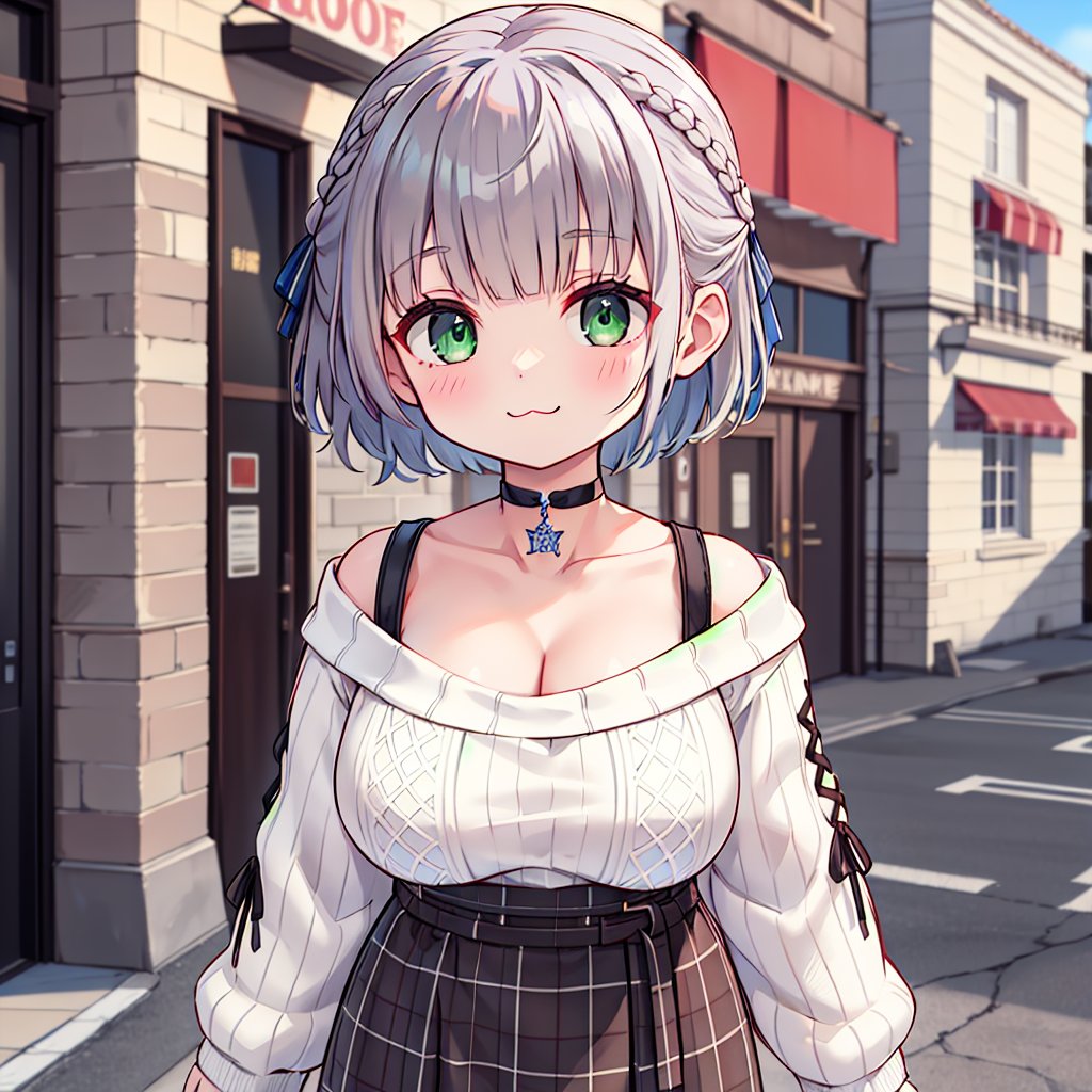 SyaroAIART's tweet image. ノエちゃんωω
#ノエラート
#AIイラスト