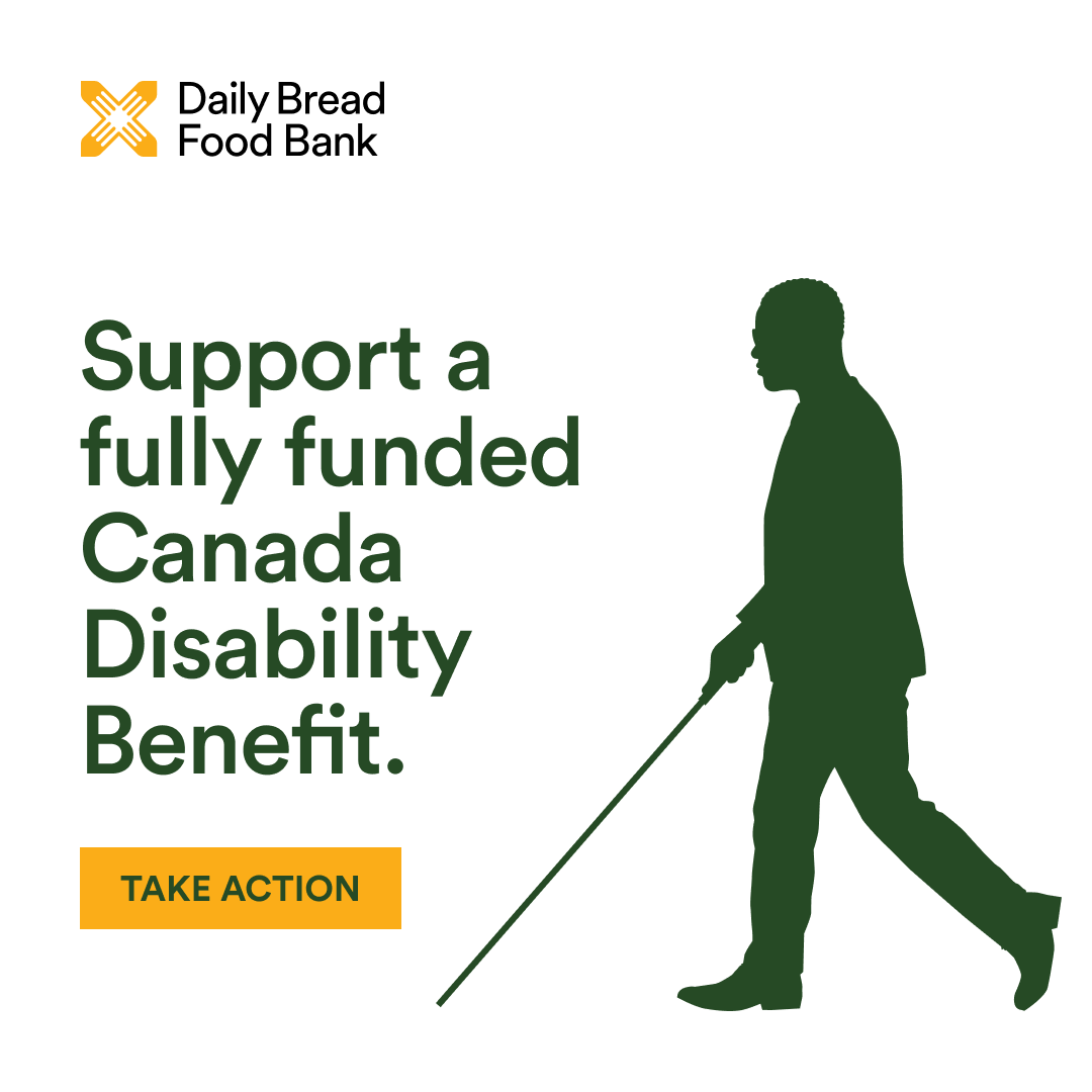 With a fully funded Canada Disability Benefit, we can reduce poverty and food insecurity and ensure Canadians with disabilities can live a life of dignity and autonomy. Email your MP today to show your support! fundthebenefit.ca #FundTheBenefitNow #EndDisabilityPoverty