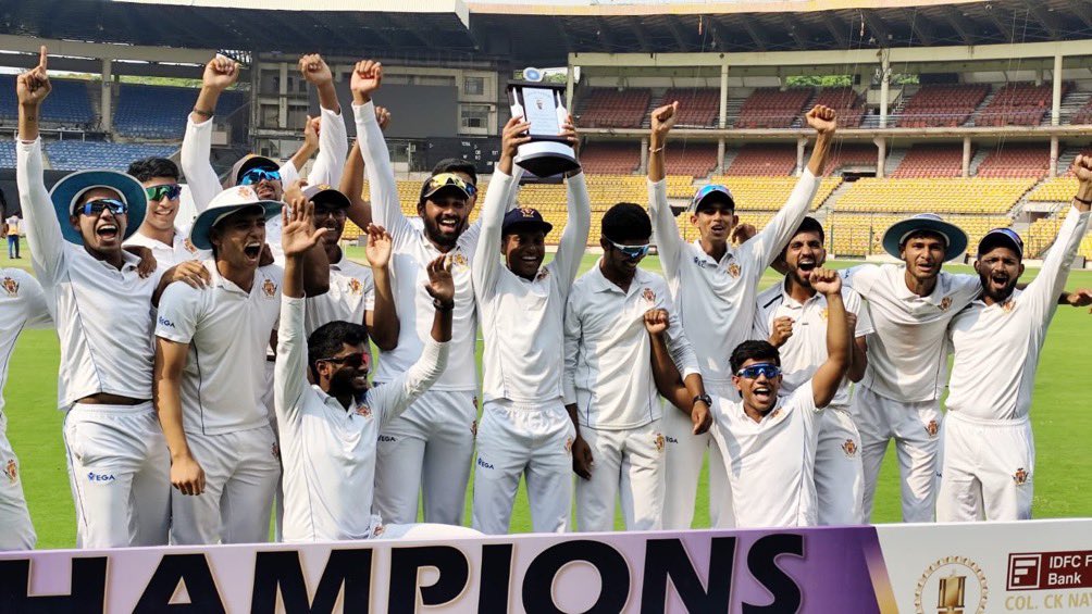 Congratulations to the Karnataka under -23 team on this incredible victory. Was great to see the boys play some dominating cricket throughout the season and the past four days.🏆👊🏻