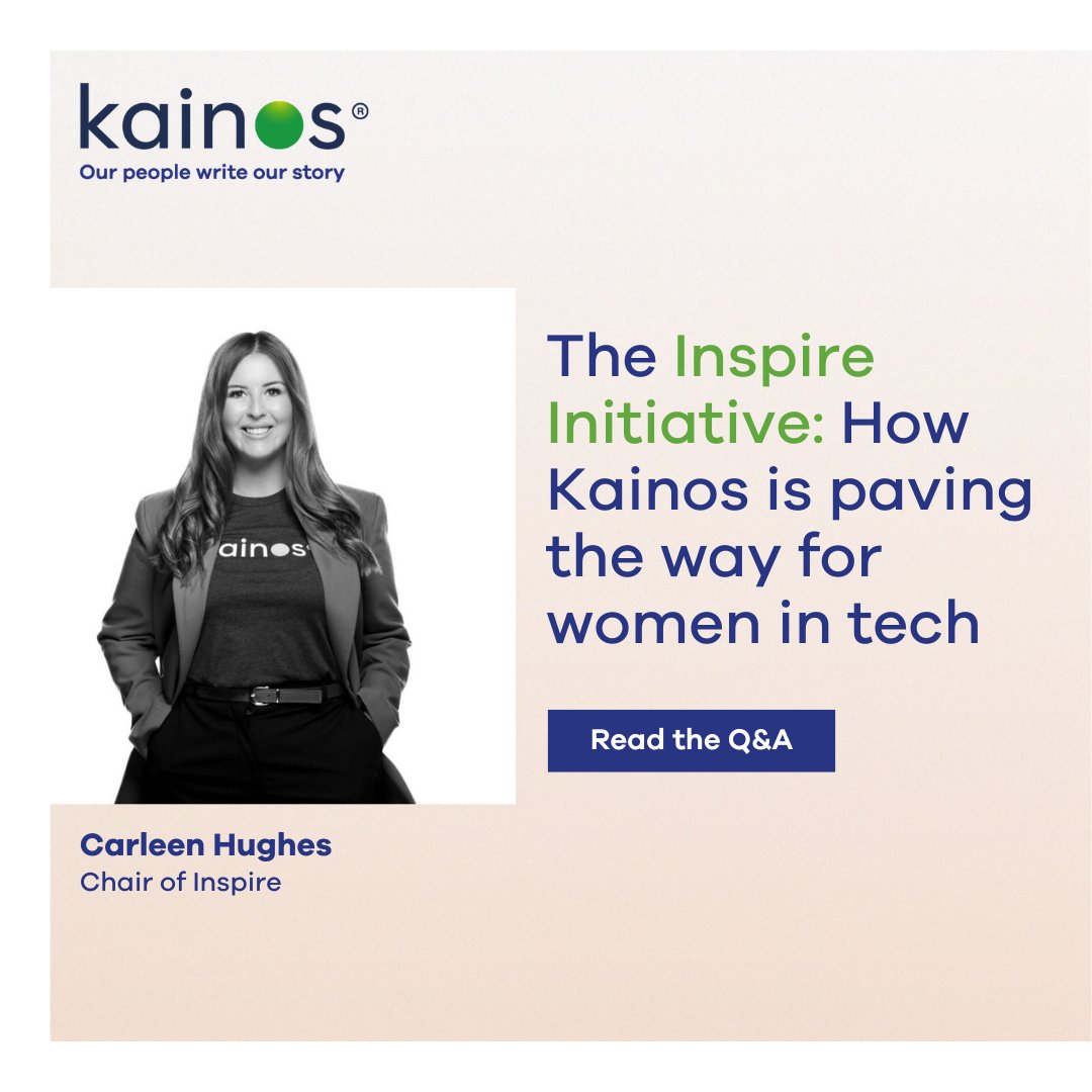 Discover how we're empowering women in tech with our Inspire initiative. Read our Q&A with Carleen Hughes, Chair of Inspire, to learn about the positive changes, achievements, and future plans of our Inspire employee network group. kainos.pub/49PcT7V