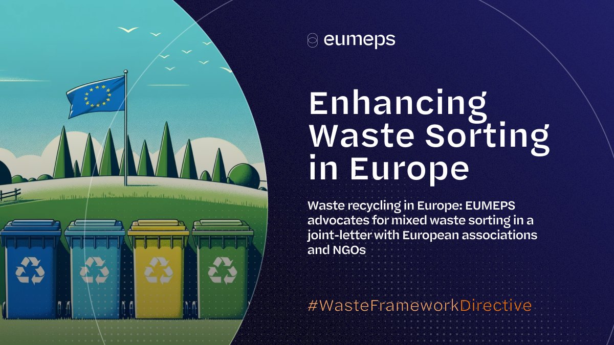 🌍 Join #EUMEPS in advocating for crucial #WasteFrameworkDirective amendments! 🚯 Our goal: Boost #recycling & foster a #CircularEconomy. 🔄 Support Amendments 291-294 & 465 for a greener EU. ♻️🌱 Act now: eumeps.org/eumeps-on-sust… #SustainableFuture
