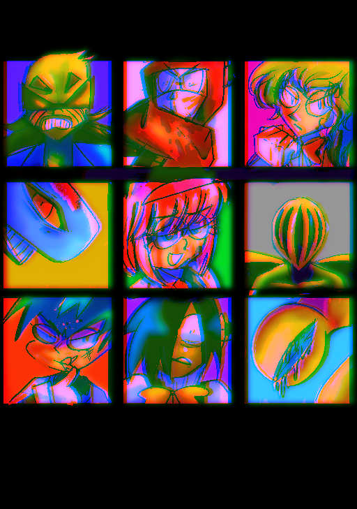 _vhs_angel's tweet photo. The Alien Party!!
.
.
.
#digitalart #vibrantcolors #neoncolors #chromaticaberration #pixel #eyestrainart #webcomic #occast #myocs #originalcharacters https://t.co/keGfsLXV7x