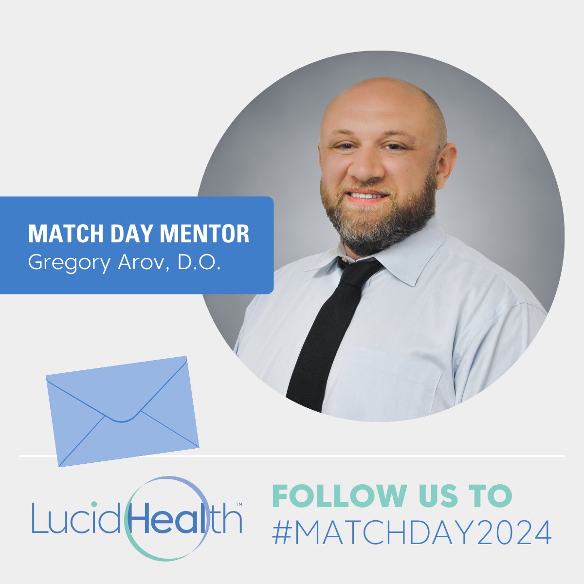 #MatchDay Mentor, Gregory Arov, D.O., radiologist at Radiology Regional, shares advice for new radiology residents: 'Learn as much as you can during your short residency! Enjoy the journey.' #MatchDay2024 #radres #radiologyresident #radleaders #clearlythefuture #lucidhealth