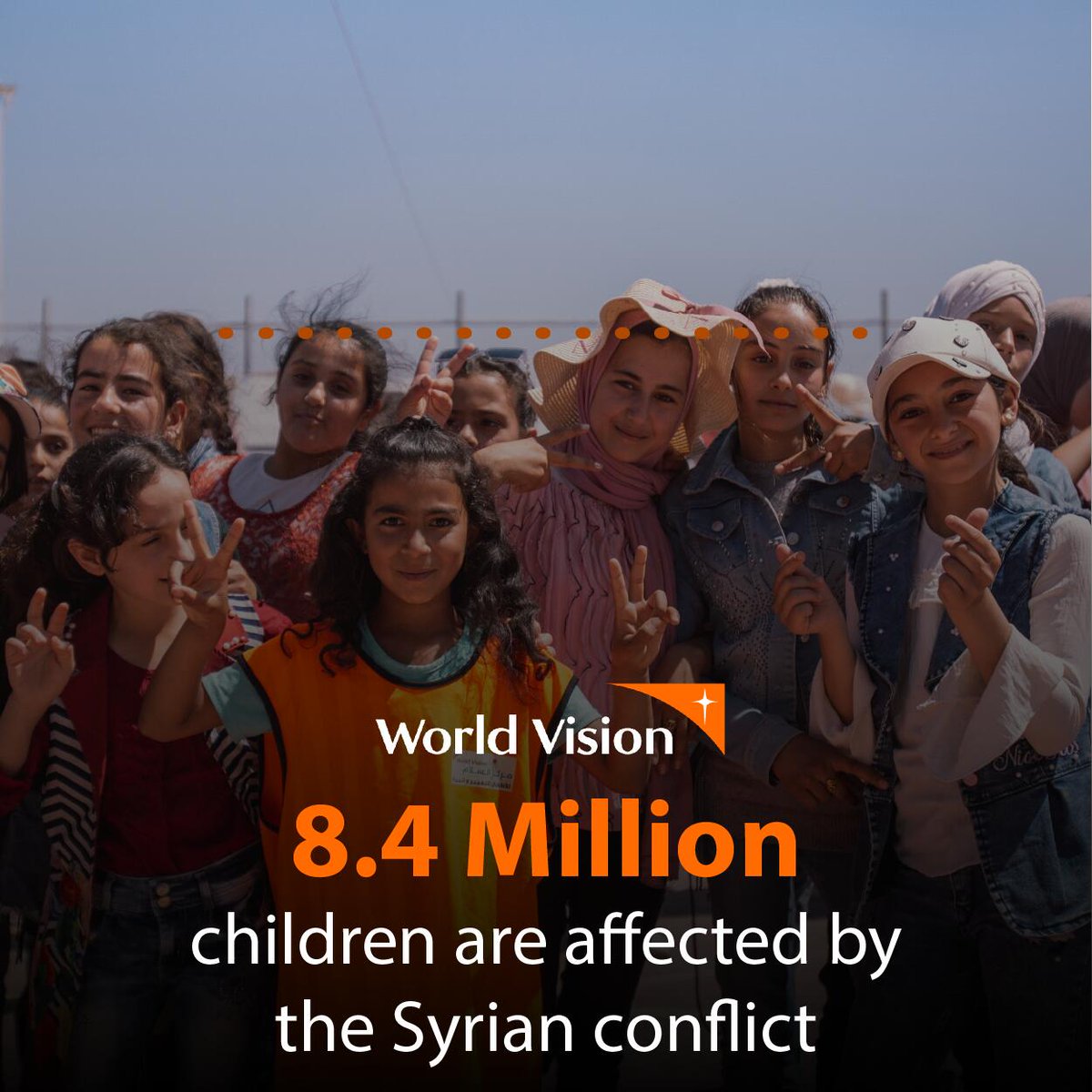 We are here to ring the alarm bells of the 13-year-long Syrian conflict.

For the past 13 years, children in Syria have been the most affected by the conflict. Many of them are separated, living with an unhealthy amount of stress or even lost loved ones.

As they make their way