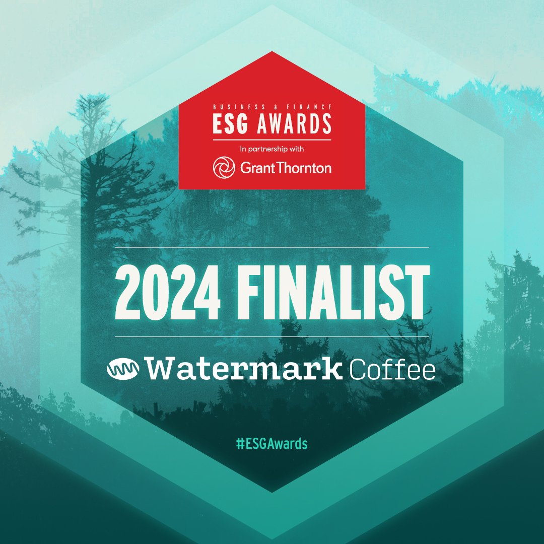 We're thrilled to announce that we're a finalist at the @BandF ESG Awards for Biodiversity Leadership in Business Award!♻🌱🌊 Being recognized for our biodiversity efforts with @CoffeeWoodland and @GreenOceanCoff1 coffees is truly incredible✨