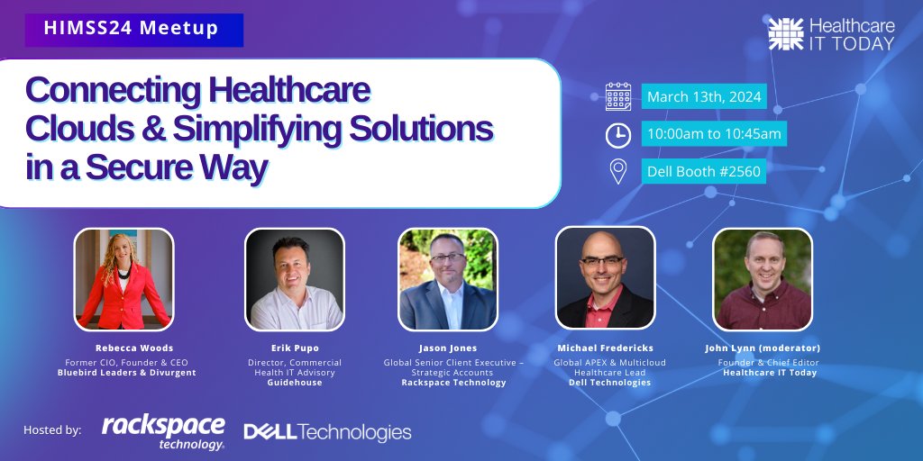 Colin_Hung's tweet photo. See you at 10! #HIMMS24
@DellTechHealth booth #2560, Wednesday March 13, panel co-hosted by @Rackspace.
https://t.co/zJruyGufV9
@erikpupohit @DIVURGENT @techguy #TransformHIT @Rackspace https://t.co/ZvZizCx46b
