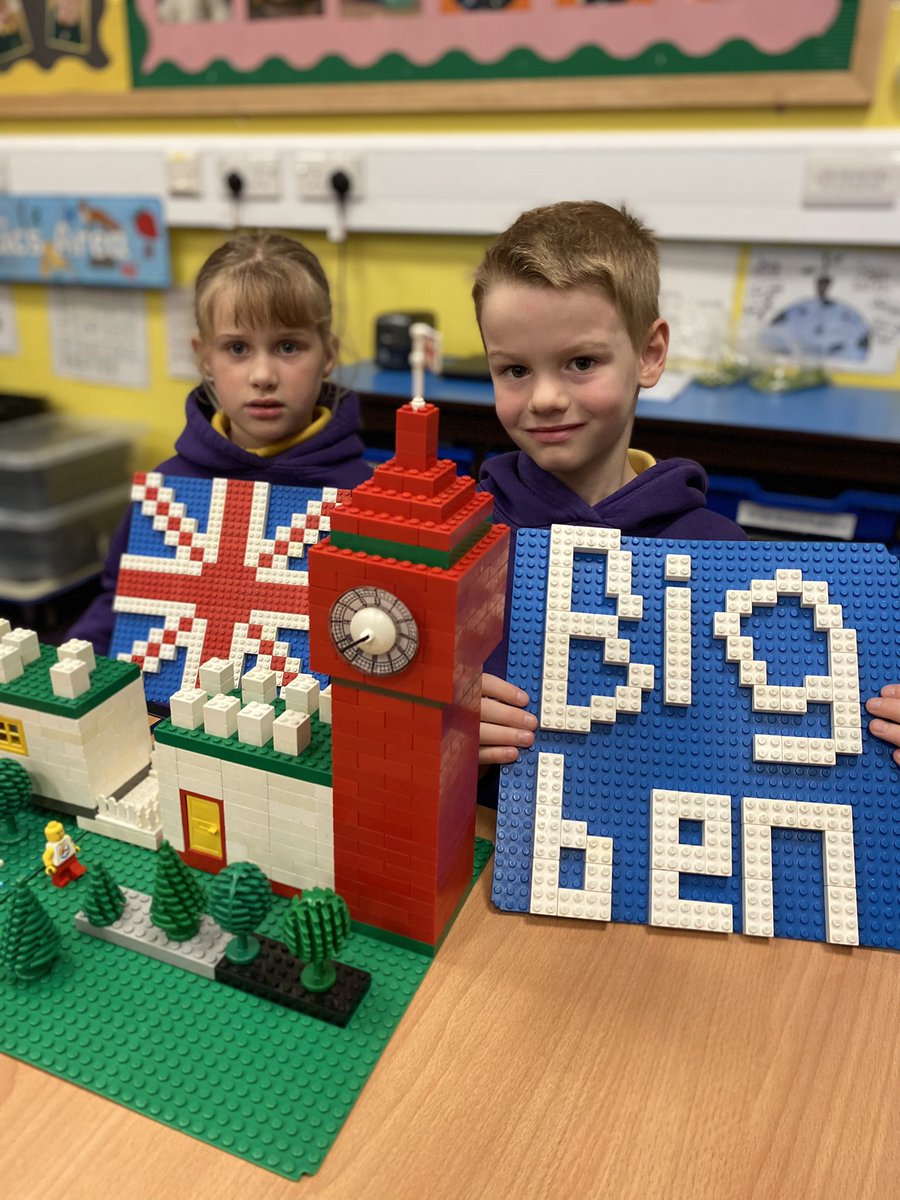 Very impressed with year 1’s London landmarks this morning. Fantastic teamwork.