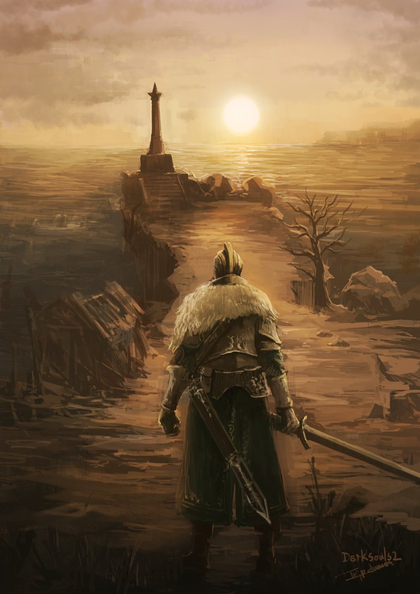 Fan art | Dark Souls II Artist: @trip_dancer_g