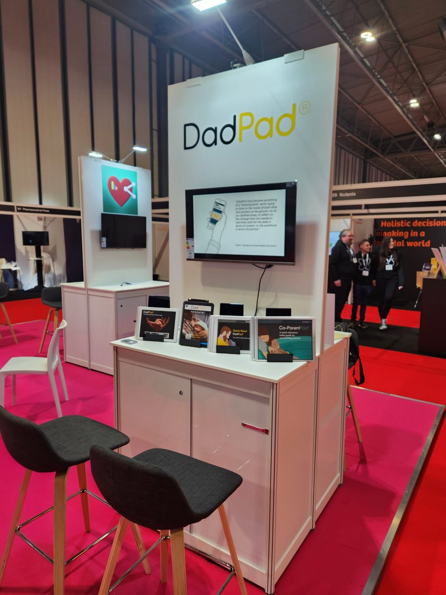 It's Day 2 of #Rewired24. Julian's looking forward to another day of making new connections & catching up with old friends. He's with the @OrchaHealth team at stand J10 if you'd like to find out more about #DadPad, #CoParentPad & our new app platform. #dadsmatter #digitalhealth