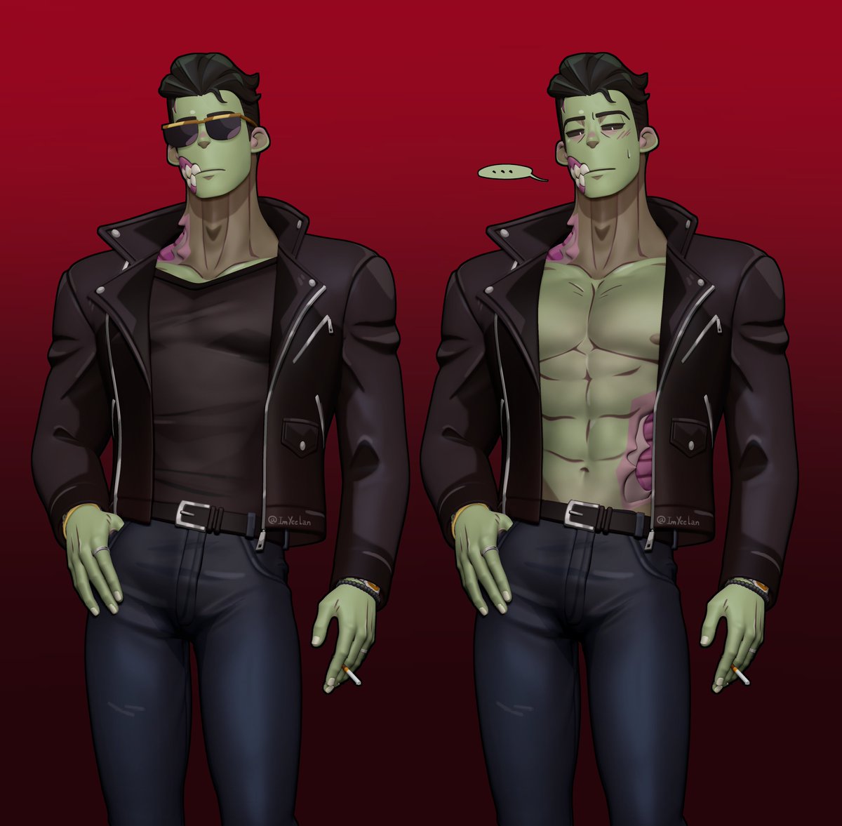 😏 #monsterprom #3dart #3DModel