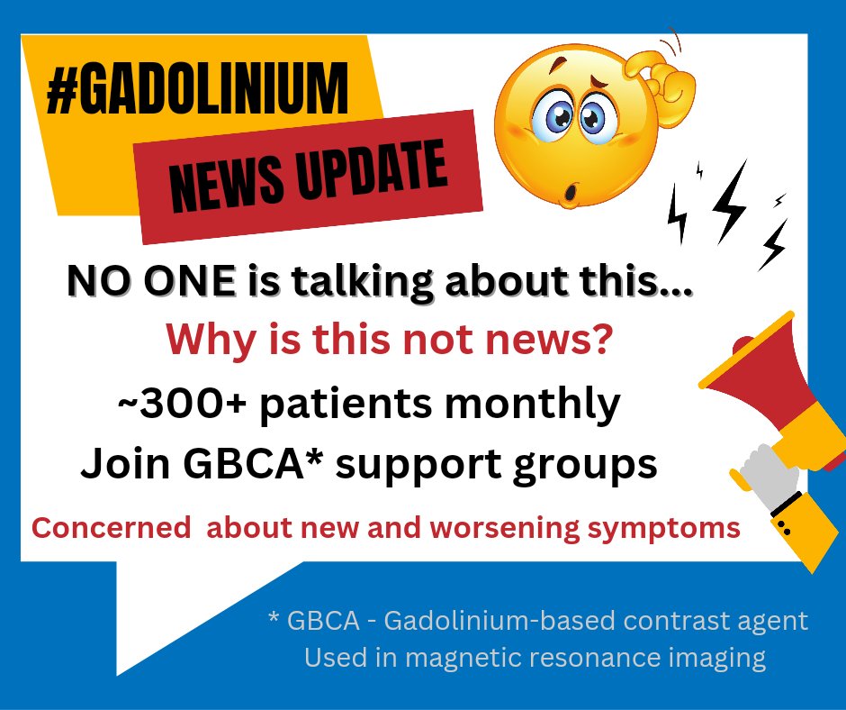 BeCurious3698's tweet photo. #GadoliniumDepositionDisease, #GadoliniumToxicity, #GadoliniumStorageCondition, #GDD, #Gadolinium, #NephrogenicSystemicFibrosis, #NSF, #GdNanoparticles, #SAGE, #ToxicMetal, #GHMPP, #SmallFiberNeuropathy, #SFN, #Autoimmune, #Disease, #Mortality, #Morbidity https://t.co/jk3lKC7HHb
