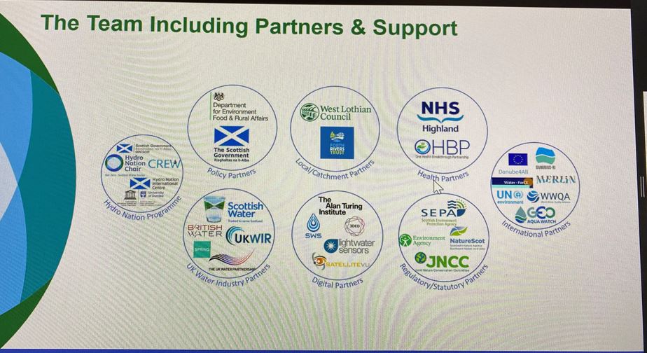 1/2 A fascinating update about the exciting &amp; ambitious  MOT4Rivers project by @a_n_tyler which combines state of the art science with next generation technology to tackle the complex cocktail of pollutants in our rivers.

It will bring together national datasets &amp; many partners.