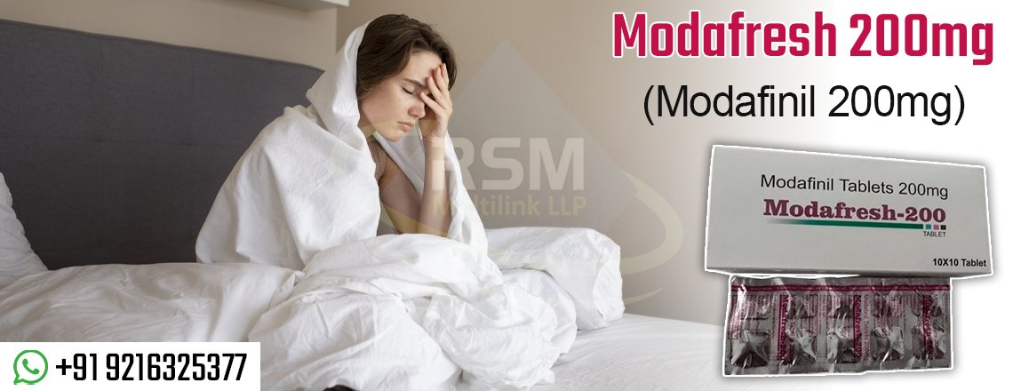 The Best to Treat Sleep Disorders With Modafresh 200mg
Chat on WhatsApp with  +91 92163-25377
For More Info Visit Link : shorturl.at/vCN46
#RSMMultilinkLLP #Modafresh200mg #Modafinil200mg #Health #HealthCare #SleepingDisorderPills
