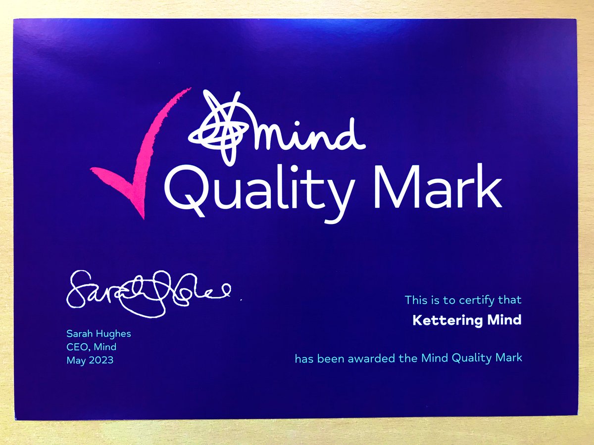 .. good to spend time chatting with some of our @MindCharity volunteers at our ‘Volunteer Forum’ this week - thank you for all you contribute to the life and work of @MindKettering 🙌 Interested in joining us then get in touch by emailing at info@ketteringmind.org.uk 🧩