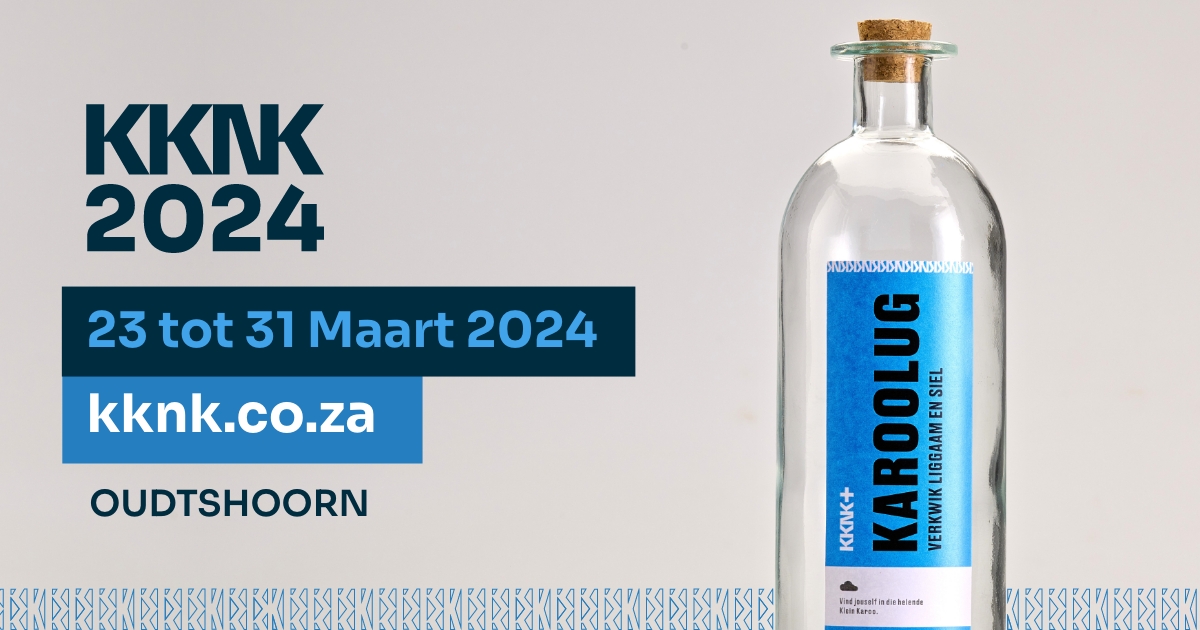 KKNK '24
Die Klein Karoo gaan weer 'n fees vir Kunste hou. Daar is visuele kuns, drama, musiek, komedie, saam gesels, vars karoolug &amp; meer. So, rig jou GPS op Oudtshoorn en wees gereed: 23 tot 31 Maart

tinyurl.com/4tzy2dj5
<a href="/MitchumGeorge/">Mitchum George</a> <a href="/ashtonabels/">ashton abels</a> <a href="/Iggy_vanH/">ignatius van heerden</a> <a href="/CapassoHub/">CAPASSO</a>