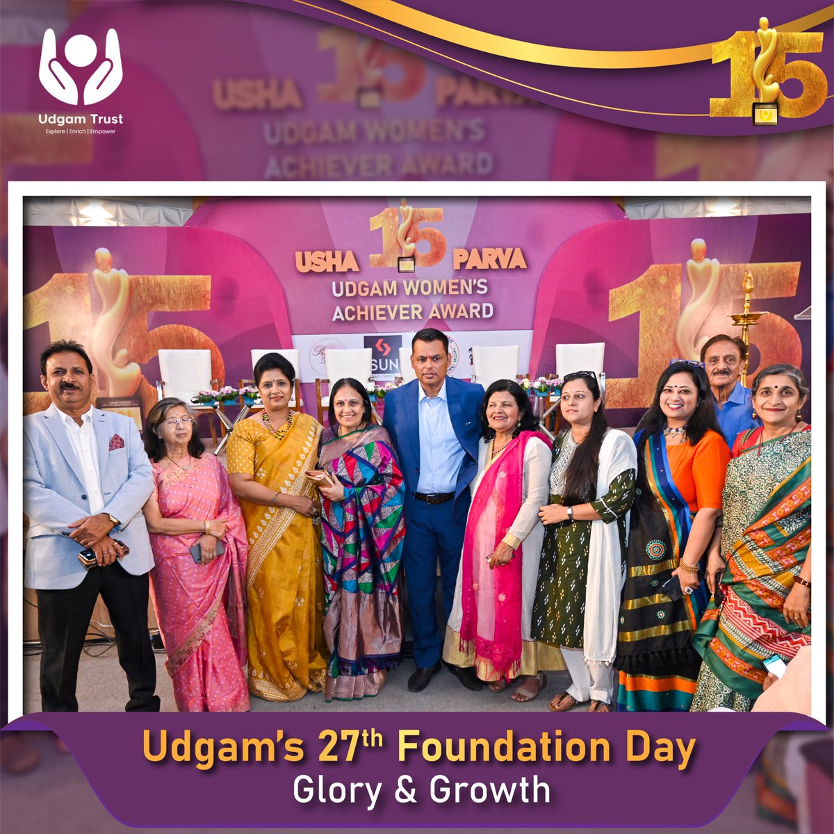 udgamtrust's tweet photo. 27 years strong, and our hearts are fuller than ever!

We’re brimming with gratitude for your unwavering support, love, and warmth. Together, we’ve reflected, grown, and made a difference, one smile at a time. ✨

#AnniversaryCelebration #Gratitude #Community #Empowerment https://t.co/YbHfPjo4lX