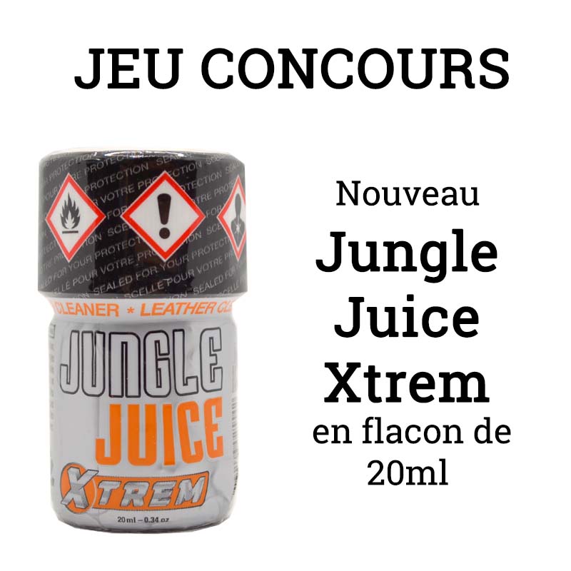 BoutiquePoppers's tweet photo. JEU CONCOURS : 1 Flacon du nouveau Poppers Jungle Juice Xtrem 20ml à gagner!

Pour participer
- Suivre @BoutiquePoppers
- Retweeter ce post

Tirage au sort le 15 mars à 14h
https://t.co/XBefxMoi4k https://t.co/KugxRCn82S