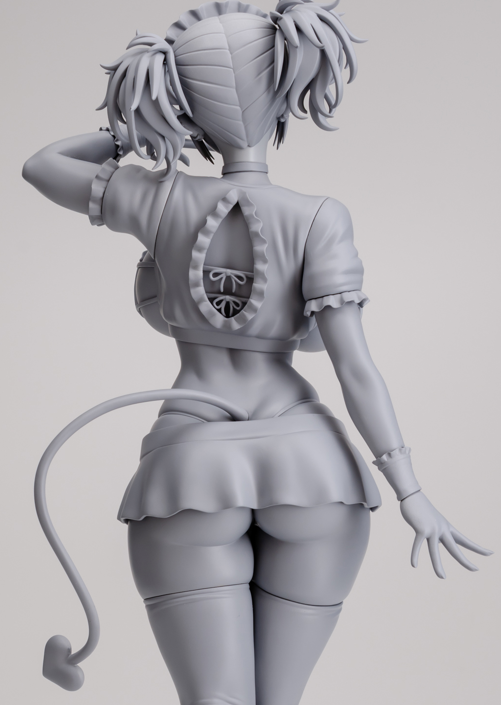 (監修中画像)Q-sixさんのここあ、背面きれいだー 