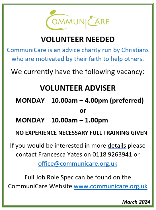 I would be grateful if you could please share this vacancy with anyone you think may be interested! We are so busy at the moment and we really need a full team in place! 🙏
I am happy to have a chat with anyone who would like more details on the role. 🙂