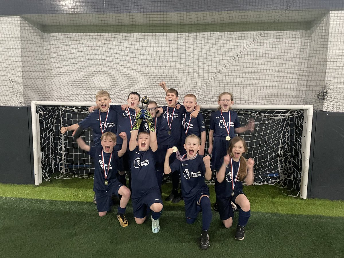 Massive congratulations to our Year 5 Mixed Football Team who WON the <a href="/shelleysport/">Shelley Pyramid Schools Sports Partnership</a>  football competition last night, complete with our new football kit courtesy of <a href="/PLCommunities/">Premier League Communities</a> and <a href="/nikefootball/">Nike Football</a>!