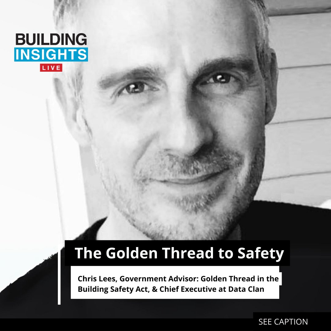 ArchitectsDF's tweet image. Honoured to announce Chris Lees, Government Advisor and CEO of @clan_data , joining our 'Golden Thread to Safety' round table on 20th March. A respected expert, his insights promise invaluable contributions.

#architecture #building #housingsector #industryinsights