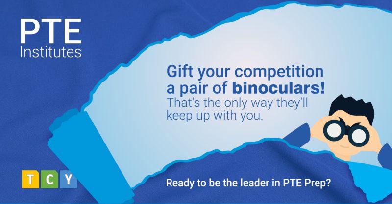 Partner with TCY and watch how quickly 'catching up' turns into 'leading the way.' This is where your competition begins taking notes on how you train your students.
#PTE #PTEpreparation #PTEcore #PTEacademic #PTEcoaching #institutes #TCYplatform #TCYforPTEinstitutes #Pearson