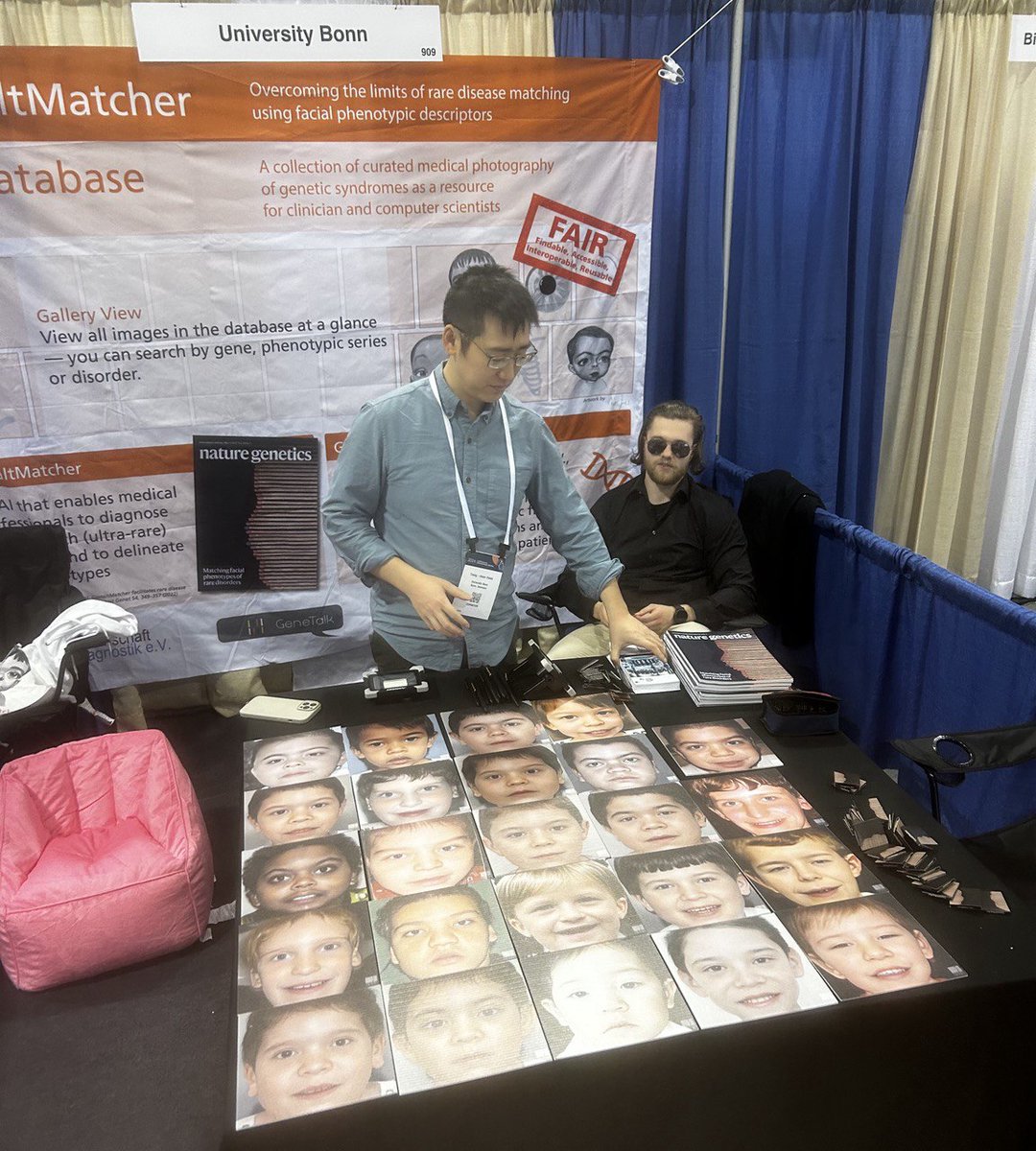 GestaltMatcher's tweet photo. We would be intrigued to find out at #ACMG2024! We will also reveal the correct answers to all the quizzes of the recent days at #GestaltMatcher booth 909! https://t.co/2anFC5wpUN