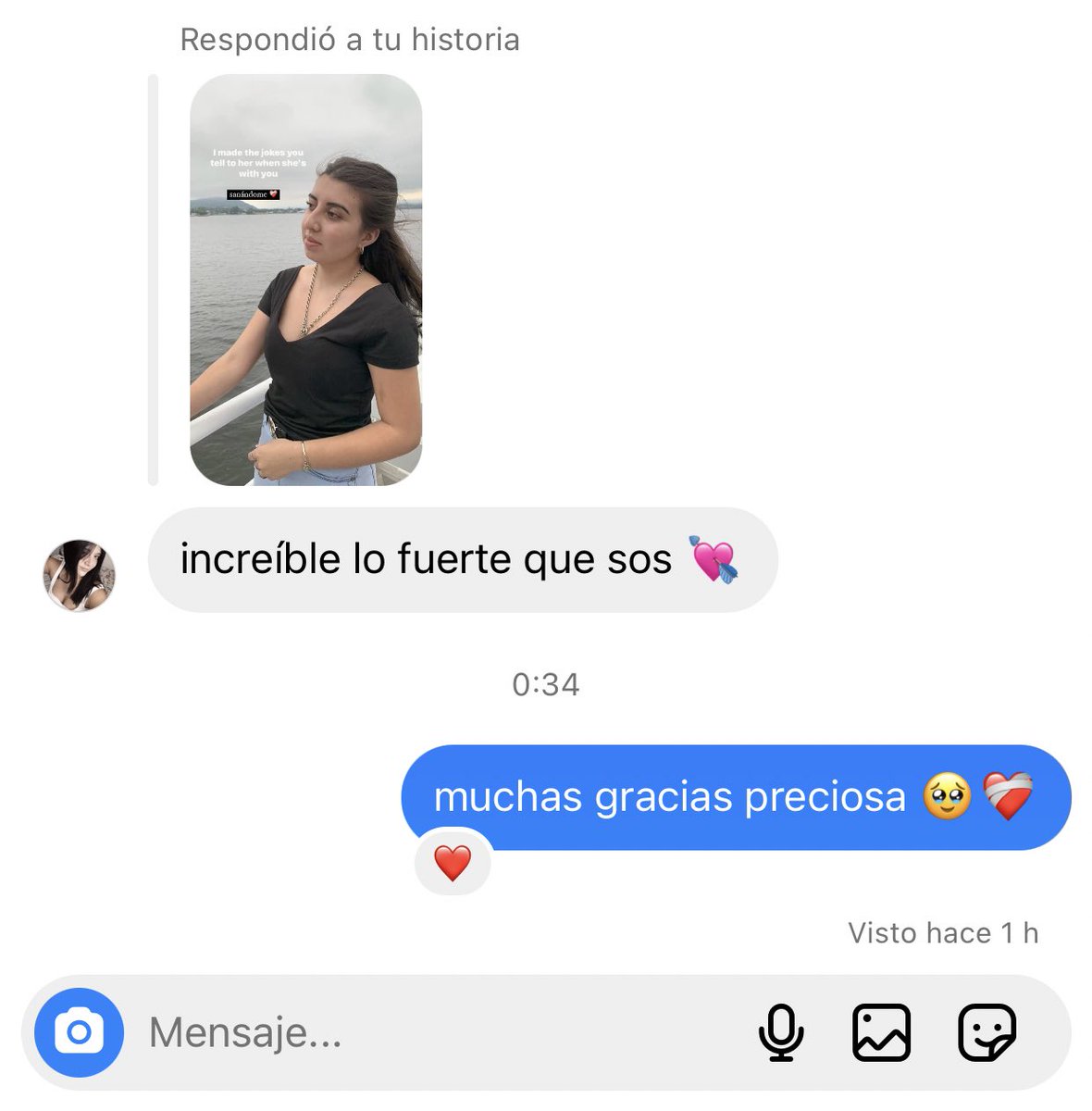 estos mensajitos me matan ❤️‍🩹