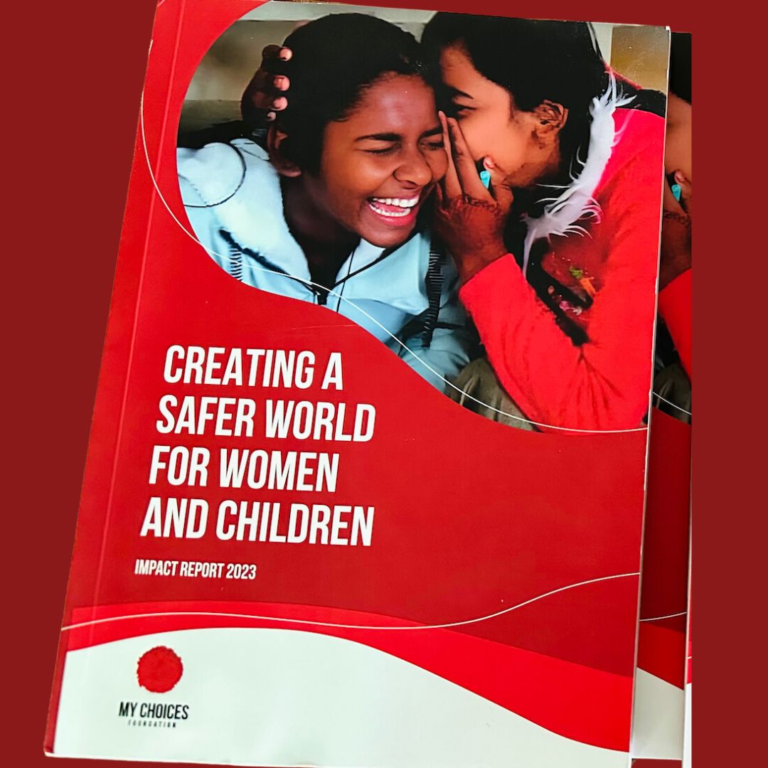 Three weeks ago, My Choices Foundation released its 2023 Impact Report; Creating a safer world for women and children. If you missed it, enjoy reading the deep impact our team has created in 2023: shorturl.at/clx67