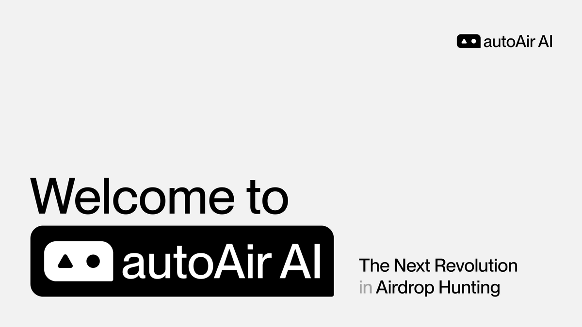 Faycytw's tweet photo. There are multiple automated airdrop farming tools available in the market today, but most of them are outdated.

Except @AutoAirAI, an innovative telegram bot that helps you take your airdrop farming to the next level with a single click via Telegram.

It analyzes past airdrop… https://t.co/RsRlDshwWh