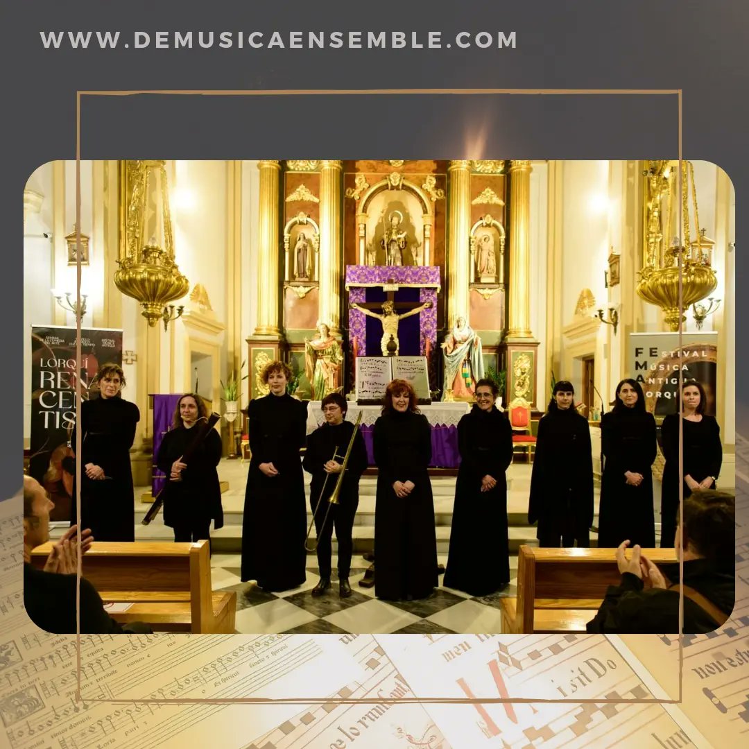 DeMusicaE's tweet photo. ¡ESTRENADAS! Después de siglos de silencio las Vísperas de Sor Josefa Pujante han vuelto a sonar, y lo han hecho en el @FEMALantigua. Nos sentimos muy felices y orgullosas por este hito 
#demusicaensemble #xvaniversariodeDeMusicaEnsemble #15añosdeDeMusica #FEMAL #SorJosefaPujante https://t.co/DKKcdirehj