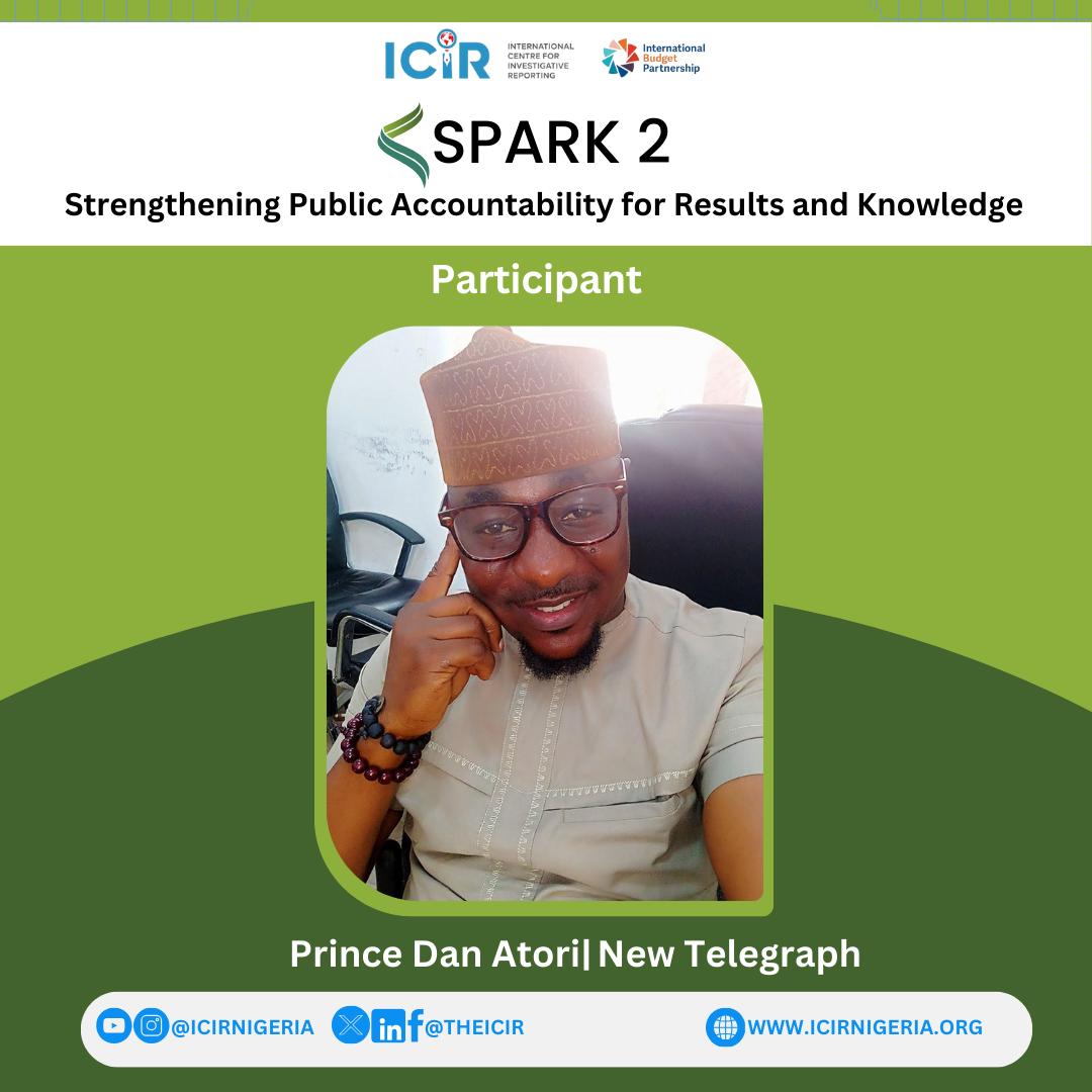 At a Two Day Investigative Journalism Training on Strengthening Public Accountability for Results and Knowledge (SPARK 2) Project in Abuja <a href="/TheICIR/">The ICIR</a> <a href="/OpenBudgets/">International Budget Partnership</a>