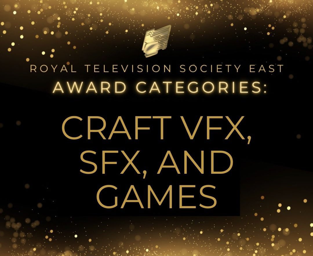 📣SUBMIT TO CRAFT - VFX, SFX AND GAMES! 📣 This year we’re introducing a new award for Craft - VFX, SFX and Games! This recognises excellence in the field of visual and special effects in any genre, including games production. #rtseast #RTSEastPA2024