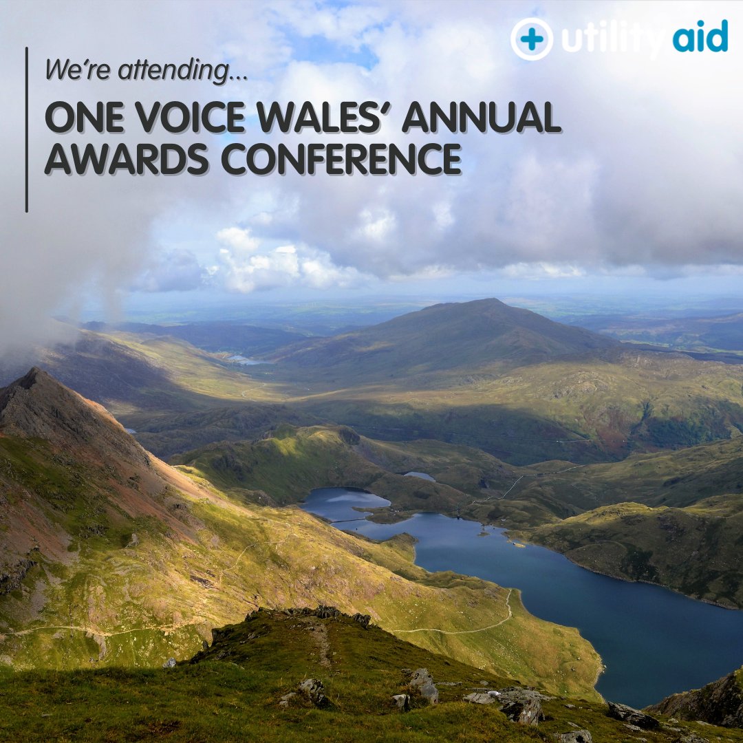 Today we are attending @onevoicewales' Annual Awards Conference. We will be there to discuss all things energy! If you are attending today's event, why not come and discuss how Utility Aid can help your energy management!