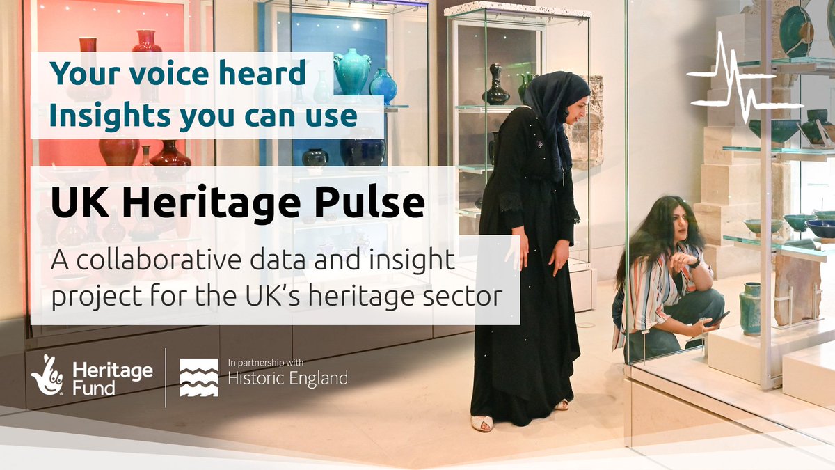 HeritageFundUK's tweet image. Join a panel of hundreds at the heart of the sector to regularly offer your views, shape strategy, share knowledge and influence funding priorities.

#UKHeritagePulse is open to anyone that manages or supports any type of heritage in the UK 👉 heritagepulse.insights-alliance.com