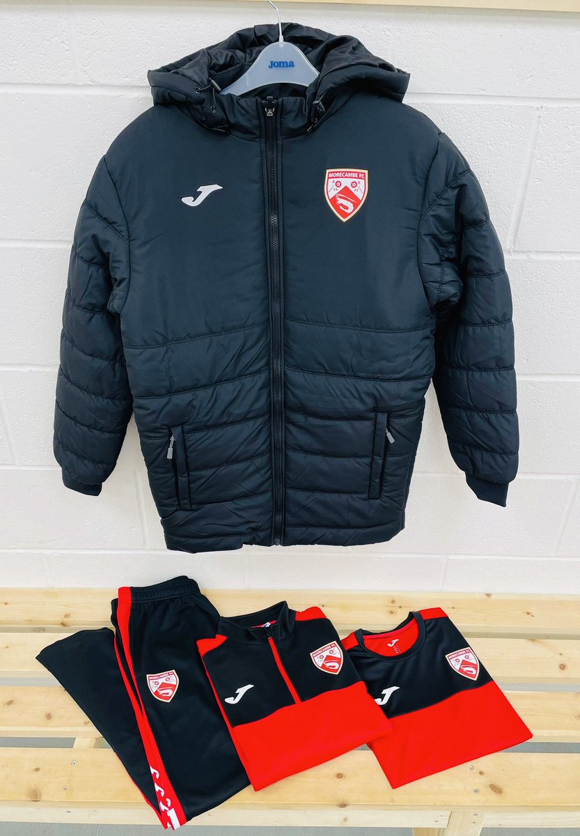😍🔥 - @MorecambeLadies Joma training kit & winter jackets… Ordered, delivered, printed dispatched = in just 7 working days….💨 ⬇️⬇️ theteamstop.co.uk/product-catego…