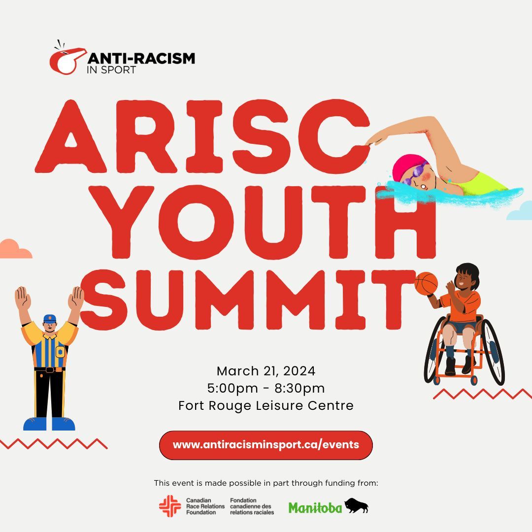 Join us on March 21 for an exciting youth summit! This FREE learning event focused on using sports as a tool for lifelong community building aims to promote greater inclusion and representation of diverse individuals in coaching and sport. #youthsummit #ARISC #freevent #sport