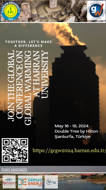 hruengineering's tweet photo. 🌍 Dünya Değişim İçin Buluşuyor: Global Isınma Konferansına Katılın! #HarranUniGW2024 🌿

#GlobalIsınma #SürdürülebilirGelecek #HarranÜniversitesi #SanliurfaKonferansı #İklimDeğişikliği #ClimateAction #SustainableFuture #HarranUniversity #SanliurfaConference #GlobalWarming2024 https://t.co/uprDVOKAsu