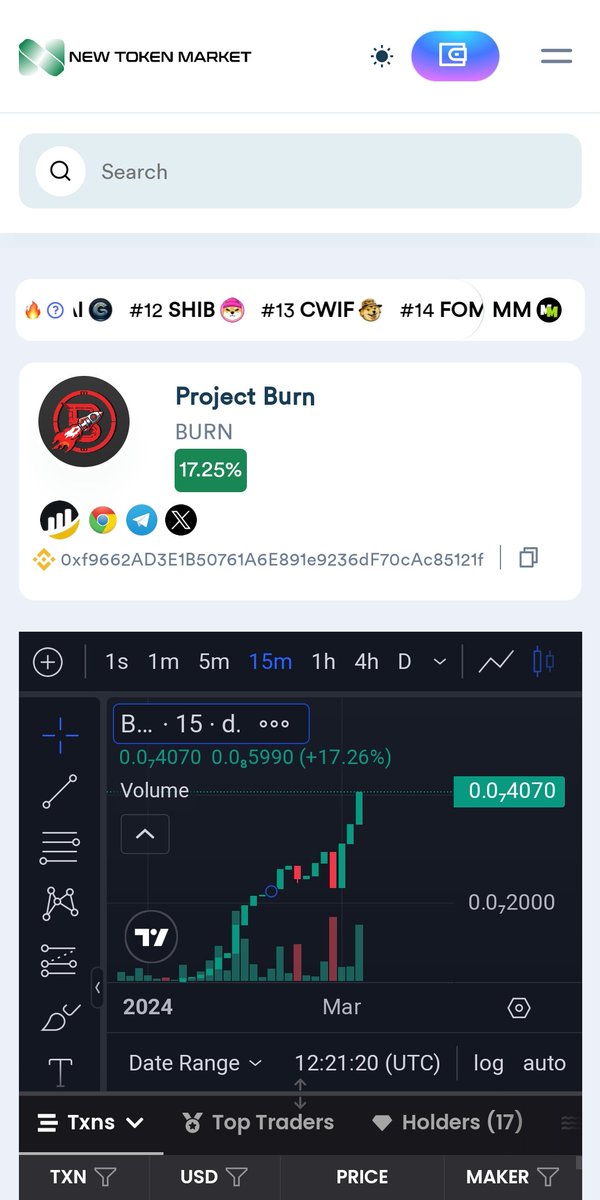 TheProjectBurn's tweet image. Massive pump 🔥 17.25 % 💸💸
Project Burn on fire 🔥 
Join us on telegram : t.me/projectburn