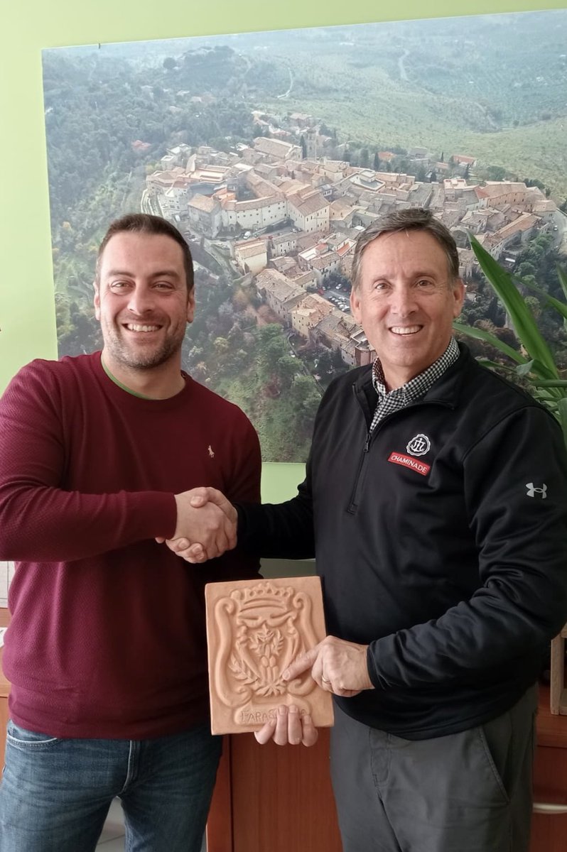 CCP’s Global Reach Coordinator Dr. Jack Wilson visits with Mr. Tony La Torre of the town administration from Fara Sabina to discuss our new Italian Exchange (set to launch in 2024-25).