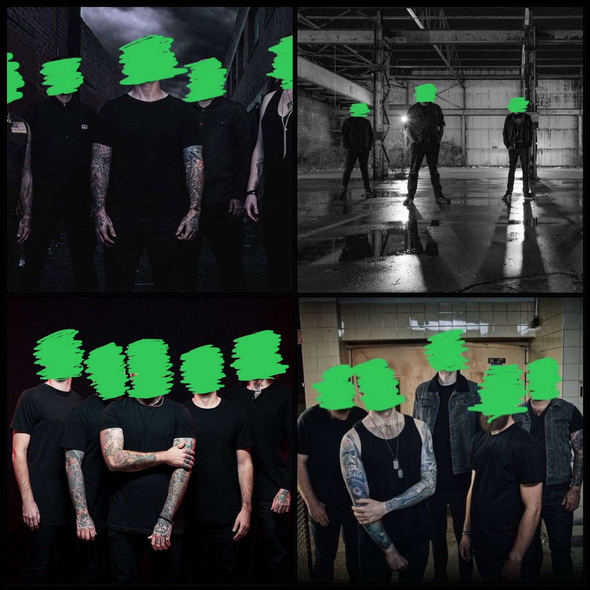 GothicCowboy95's tweet photo. I just have to get this off my chest… Metalcore bands that wear blank black shirts, sound like BMTH, every music video is in a warehouse, and half the members have beards…. Ya’ll gotta go it’s 2024 your service is no longer needed lol…. 💀 #metalcore #metalhead #heavymetal https://t.co/criOJ3vKsr