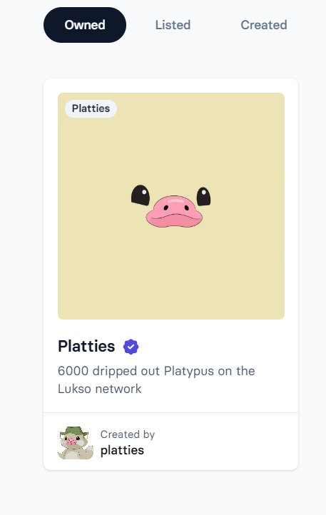 Congrats on the seamless launch <a href="/Platties_/">Platties</a> 

Easy whitelist mint + no gas on #LUKSO . Can't beat it 

And the patties previews.. chefs kiss.

Can't wait to see what I get