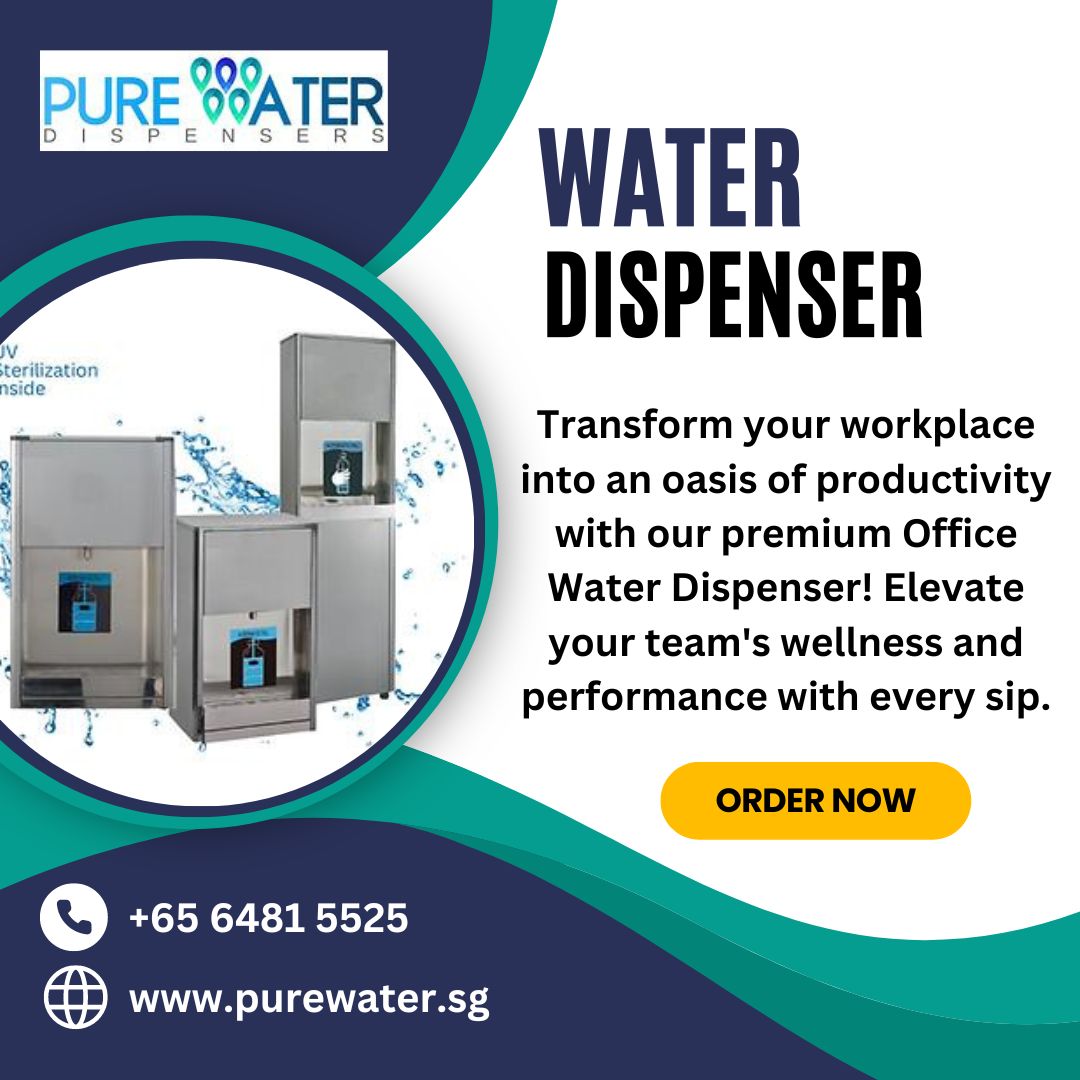 Office Water Dispenser

Transform your workplace into an oasis of productivity with our premium Office Water Dispenser! Elevate your team's wellness and performance with every sip. Discover the perfect hydration solution at purewater.sg now! 💼💧#OfficeHydration #SG