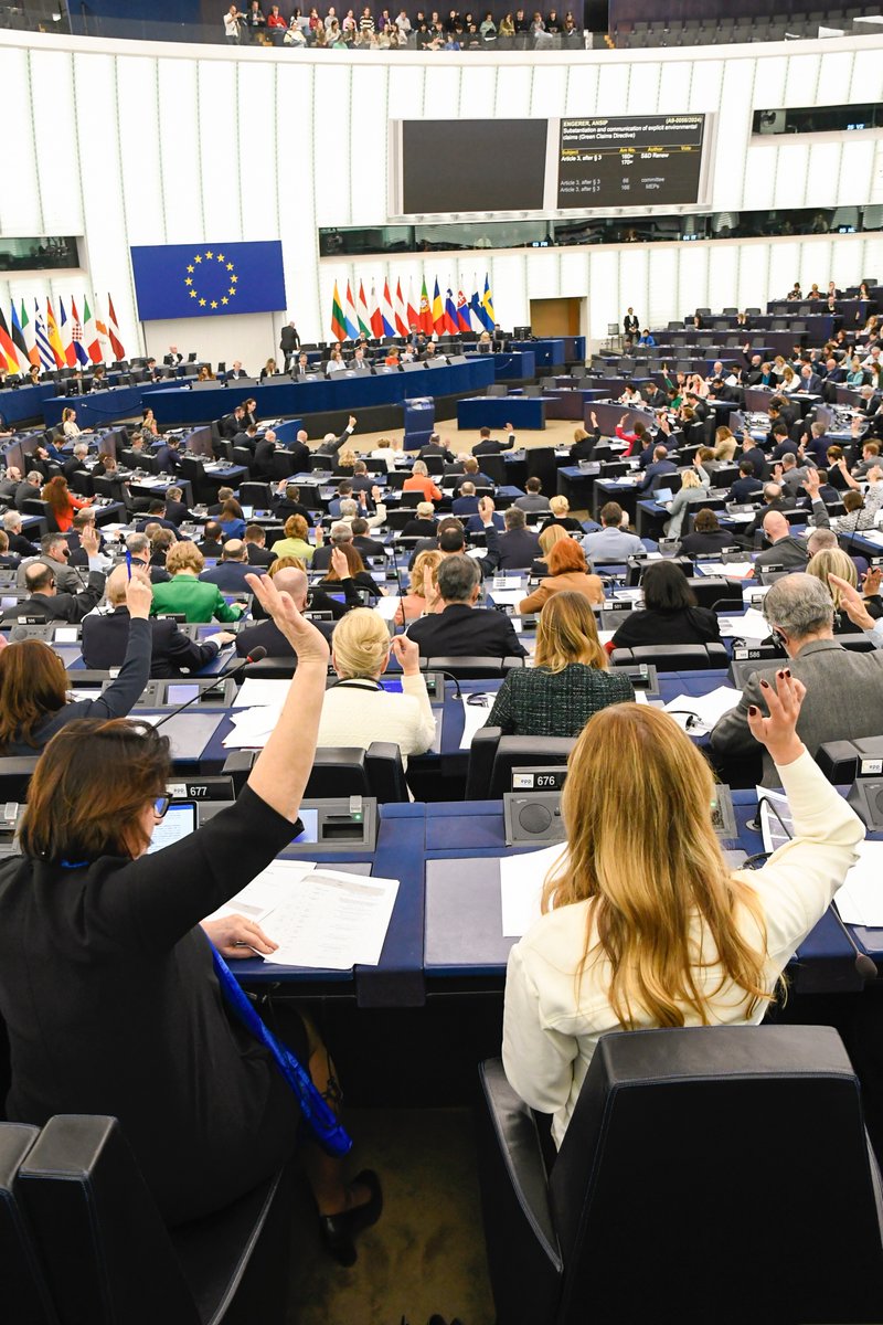 Adoption of the #EuropeanMediaFreedomAct today in the <a href="/Europarl_EN/">European Parliament</a> plenary: European press publishers have high expectations for the protection of the press. See our press release: newsmediaeurope.eu/news/the-europ…