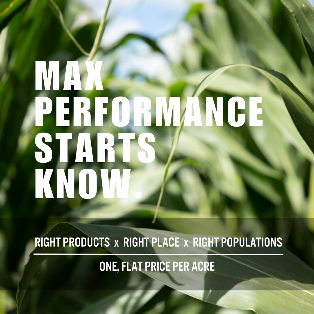 MaxScript gives you the knowledge you need to unlock more profit potential from every acre. You’ll get a customized seeding recommendation for the right products at the right planting rate, all at one flat, per-acre price.