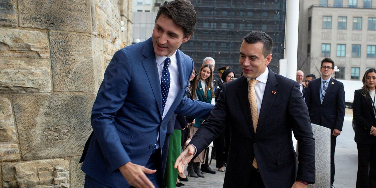 Opposition to a Canada-Ecuador trade deal mounts before formal talks have chance to kick off. By @neilrmoss #cdnpoli buff.ly/43dVcfw (subs)