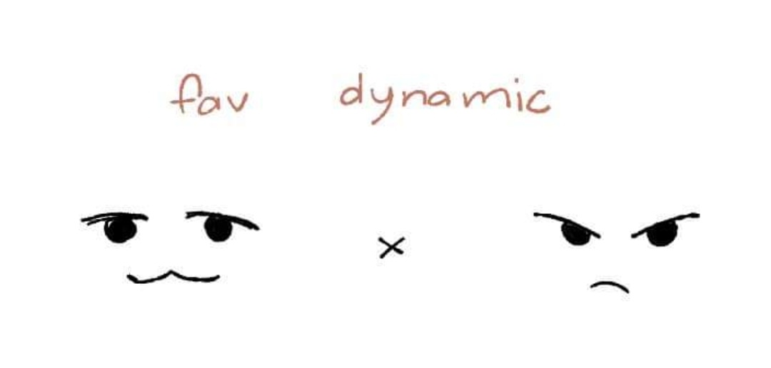 MugiRay_'s tweet photo. Ik this dynamic is everywhere but I'll eat this shit up everytime  😭😭😭 https://t.co/CbAQcYqF4V