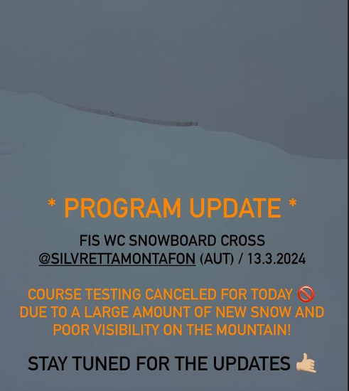 GlenndeBlois's tweet photo. FIS 🏂 Snowboard Cross World Cup 🏆 Season https://t.co/q7gpBbKOOF