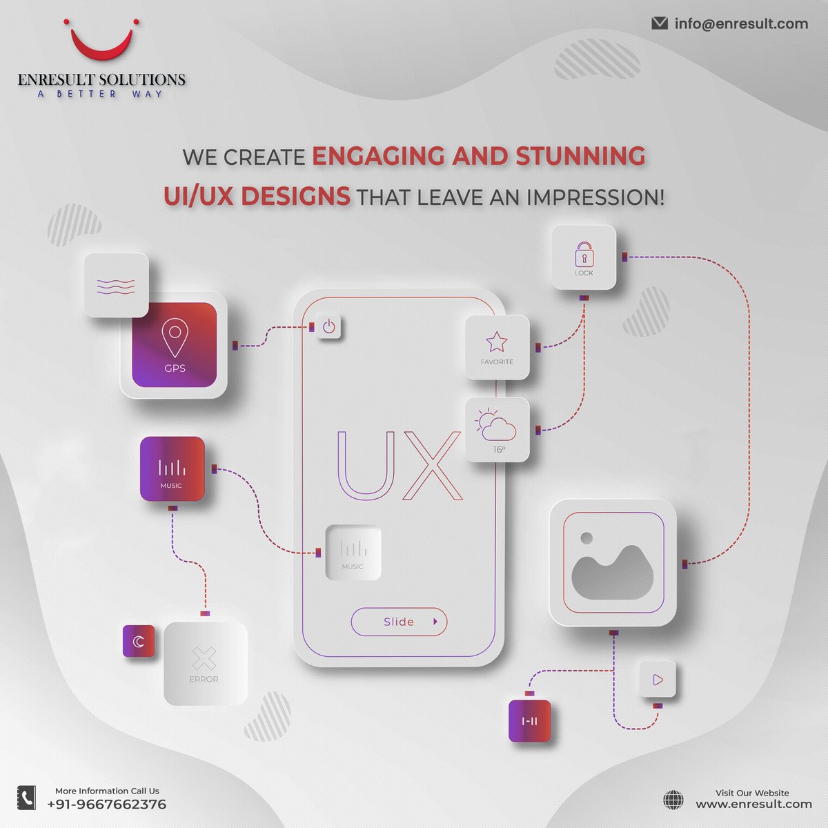 EnresultS's tweet photo. Enresult Solutions is one of the best UI &amp; UX web design companies with a decade of experience in building impressive interface design and layout.

#ui #ux #uidesign #uxdesigner #uiux #design #designer #designinspiration #designers #uxdesigners https://t.co/hjIyXpaZCC