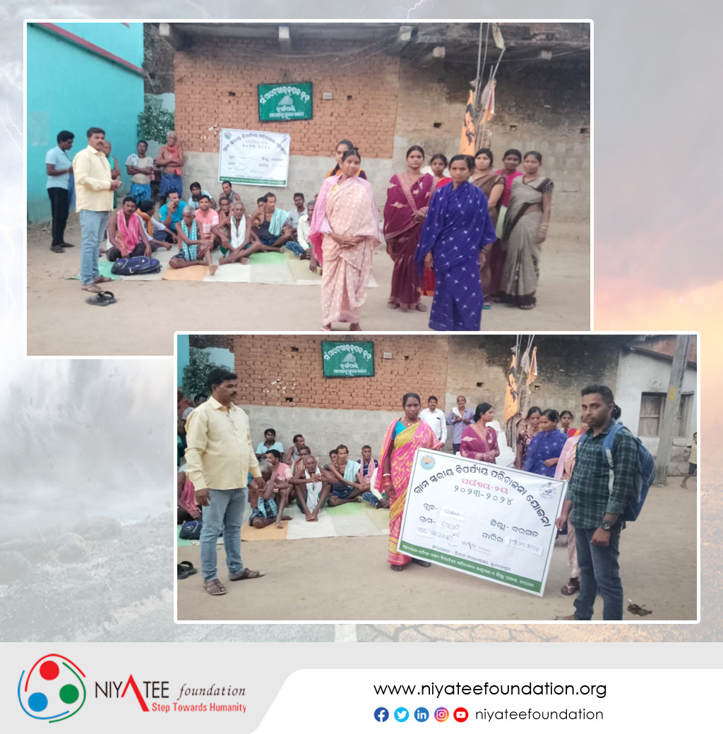 Niyatee_Org's tweet photo. VDMP orientation meeting at Beherapali GP, Nuapali Village under Sohela block, organized by Niyatee foundation.
#NDRF #ODRAF #OSDMA #NDMA #VDMP #GPDMP #CMOOdisha #PMOIndia https://t.co/RX02XLOH4M